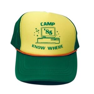 🦋 Stranger Things - Camp Know Where Trucker Hat